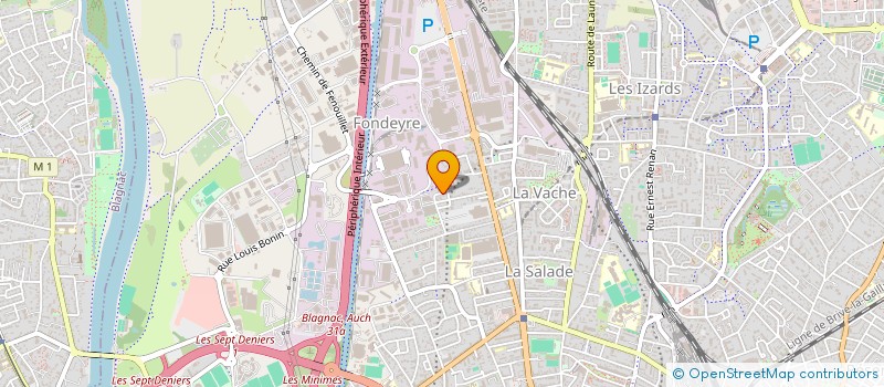 localisation de l'entreprise SCI CERVANTES à TOULOUSE