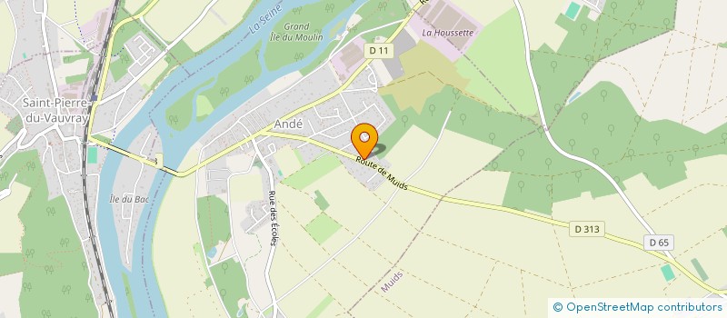 localisation de l'entreprise SCI CESACH  ANDE