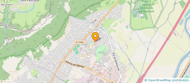 localisation de l'entreprise SCI CESANNE  CROLLES