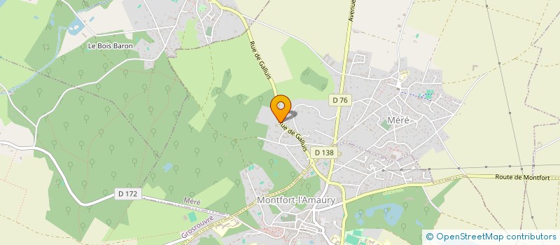 localisation de l'entreprise SCI CESARINA  MERE