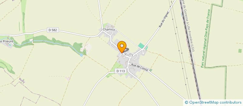 localisation de l'entreprise SCI CESARO MAI-VINH  RULLY