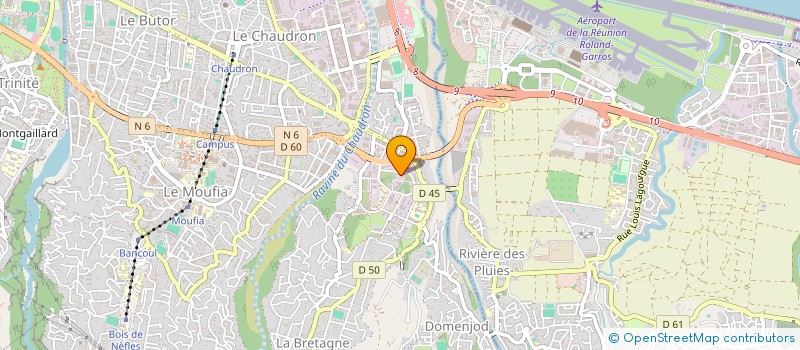 localisation de l'entreprise SCI CESIAS à SAINT-DENIS