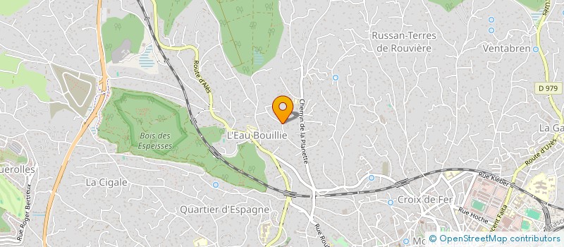 localisation de l'entreprise SCI CESOCA  LE CAILAR