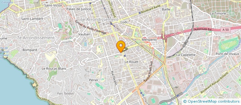 localisation de l'entreprise SCI CESOU  MARSEILLE