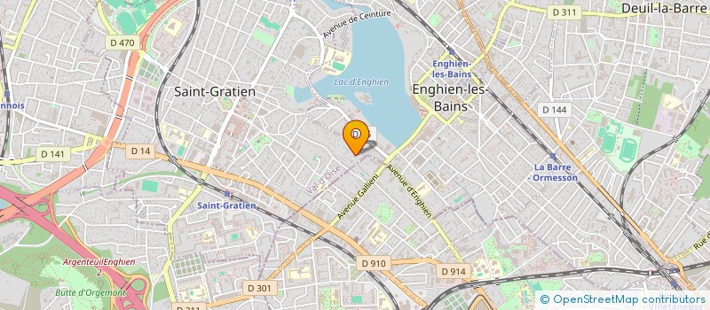 localisation de l'entreprise SCI CESSA à SAINT-GRATIEN