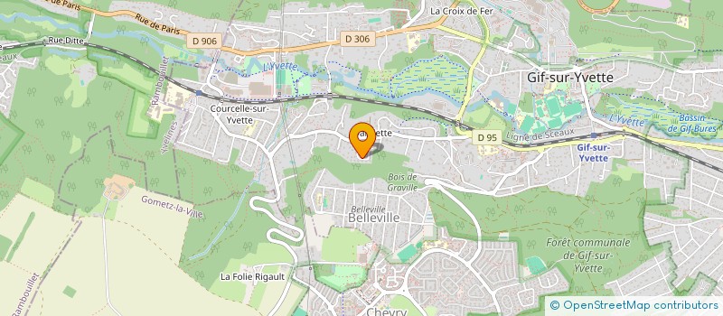 localisation de l'entreprise SCI CESSOU  GIF-SUR-YVETTE