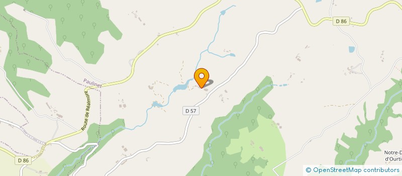 localisation de l'entreprise SCI CESTAYROLS  CURVALLE