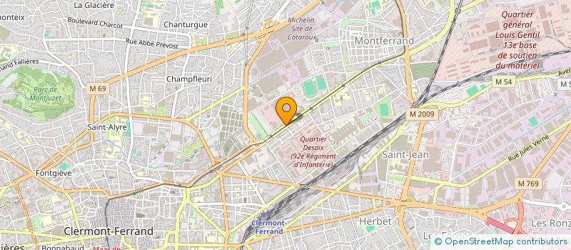 localisation de l'entreprise SCI CET REPUBLIQUE  CLERMONT-FERRAND