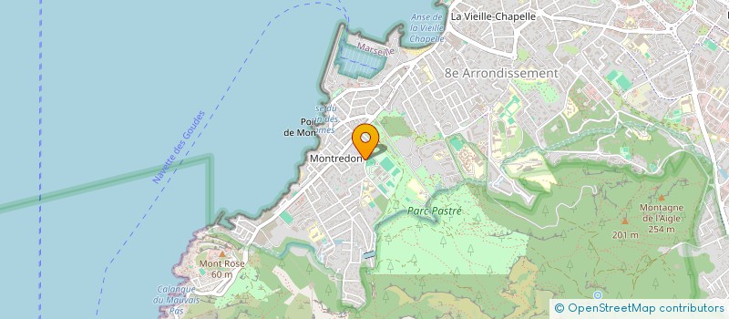 localisation de l'entreprise SCI CETARA à MARSEILLE
