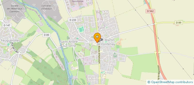 localisation de l'entreprise SCI CETHOEM à SAINT-ANDRE-SUR-ORNE