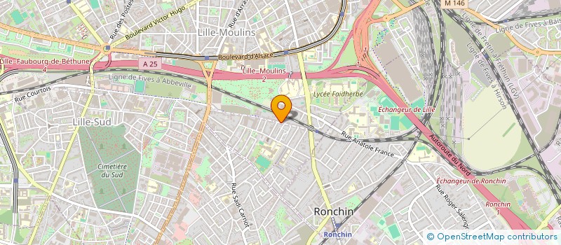 localisation de l'entreprise SCI CETICHA à LILLE