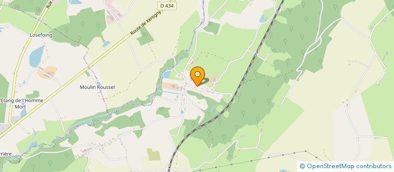 localisation de l'entreprise SCI CETIS  LA CHAPELLE-AUX-BOIS