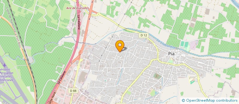 localisation de l'entreprise SCI CETTA  PIA