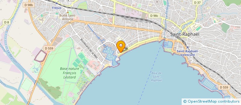 localisation de l'entreprise SCI CETTIER IMMOBILIER à FREJUS