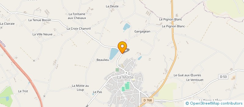 localisation de l'entreprise SCI CEVANELY  LA MOTTE