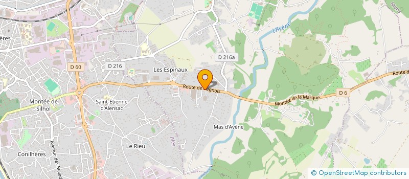 localisation de l'entreprise SCI CEVENNES INVESTISSEMENT  SAINT-PRIVAT-DES-VIEUX