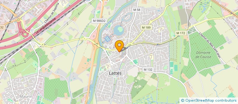 localisation de l'entreprise SCI CEVENOLE à LATTES