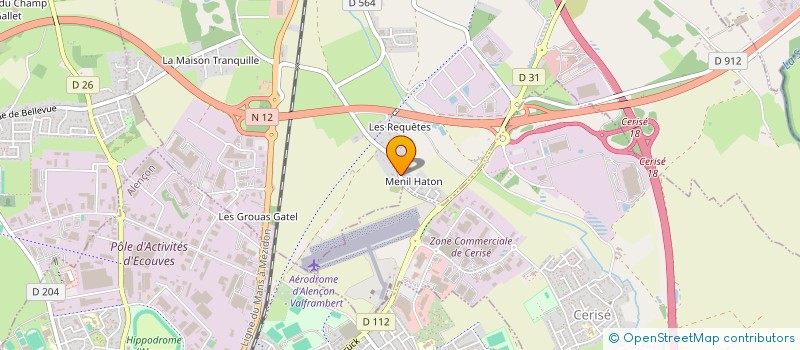 localisation de l'entreprise SCI CEYAKE à VALFRAMBERT