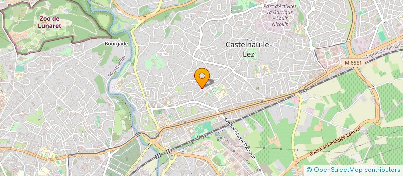 localisation de l'entreprise SCI CEYASOVA  CASTELNAU-LE-LEZ