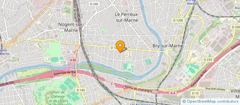 localisation de l'entreprise SCI CEYCIL à LE PERREUX-SUR-MARNE