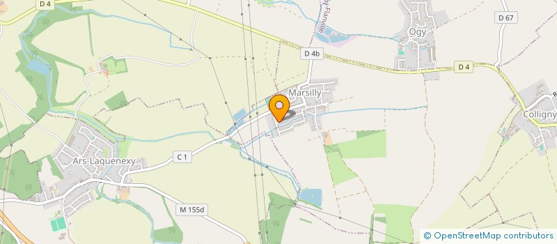 localisation de l'entreprise SCI CEYLAN  MARSILLY