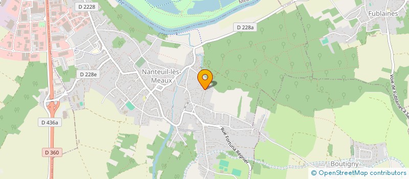localisation de l'entreprise SCI CEYODA  NANTEUIL-LES-MEAUX