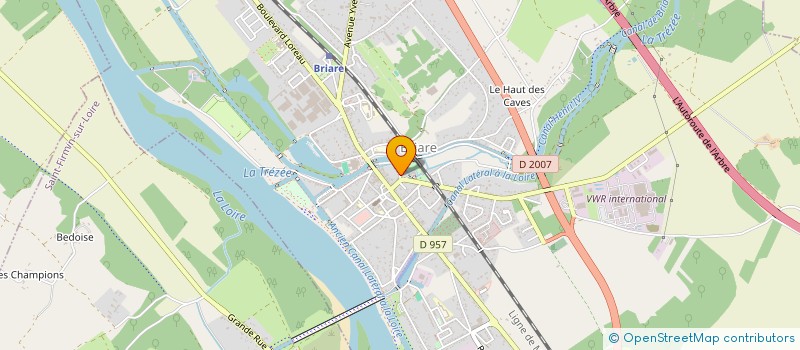 localisation de l'entreprise SCI CEZAC MARRET à BRIARE