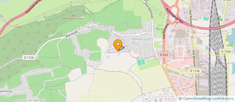 localisation de l'entreprise SCI CEZANNE  FEVES