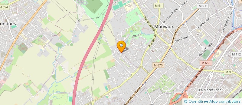 localisation de l'entreprise SCI CEZEMBRE à MARCQ-EN-BARŒUL