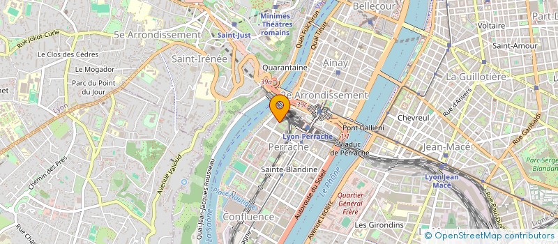 localisation de l'entreprise SCI CEZZAM  LYON