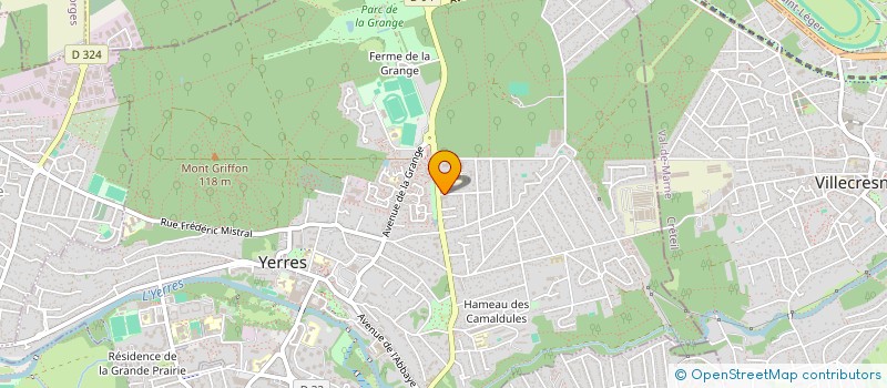 localisation de l'entreprise SCI CFA IMMO  YERRES