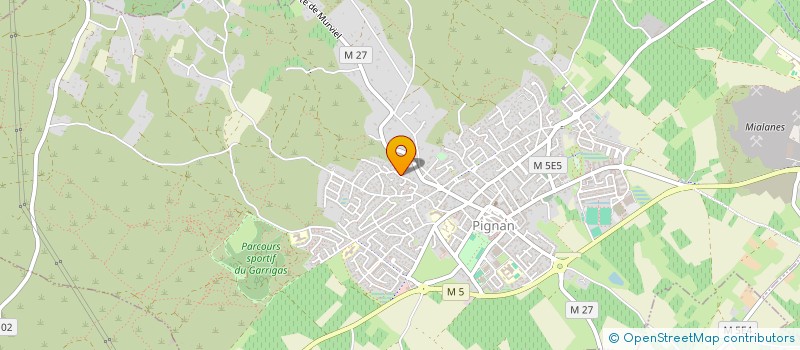localisation de l'entreprise SCI CFE à PIGNAN