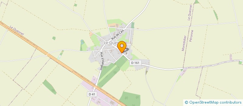 localisation de l'entreprise SCI CFF  LE QUESNEL