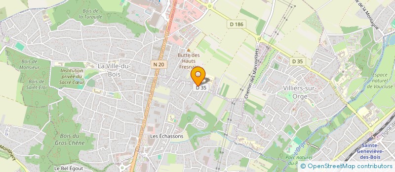 localisation de l'entreprise SCI CFGI à LONGPONT-SUR-ORGE