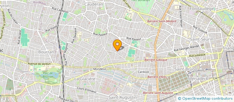 localisation de l'entreprise SCI CFH  BORDEAUX