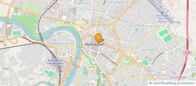 localisation de l'entreprise SCI CFI PERROCHEAU  MONTAUBAN