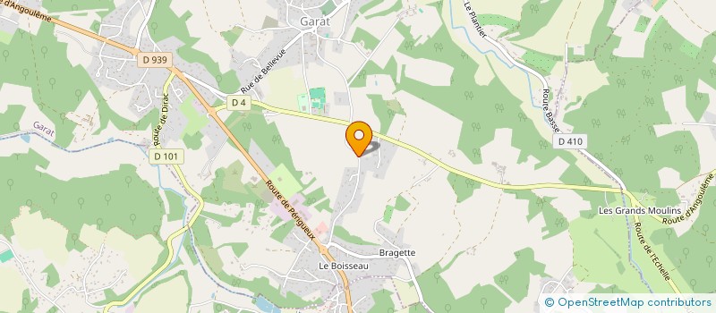 localisation de l'entreprise SCI CFLMA  GARAT