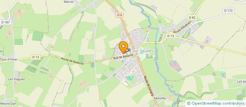 localisation de l'entreprise SCI CFM  TILLY-SUR-SEULLES