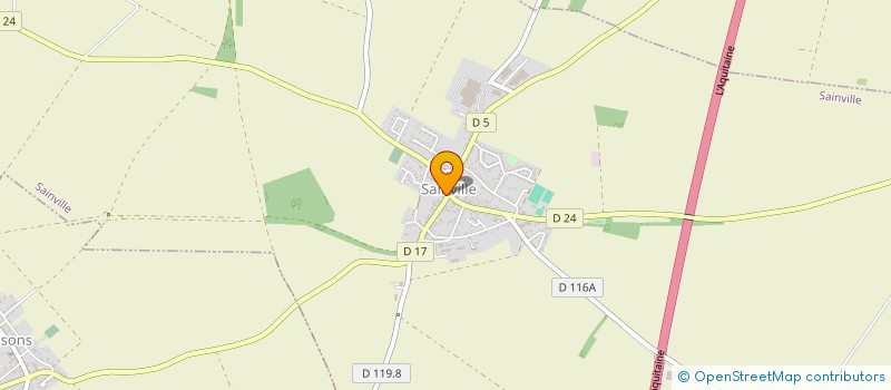 localisation de l'entreprise SCI CFMLH à SAINVILLE