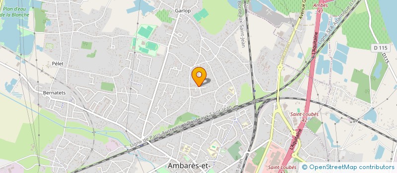 localisation de l'entreprise SCI CFR  AMBARES-ET-LAGRAVE