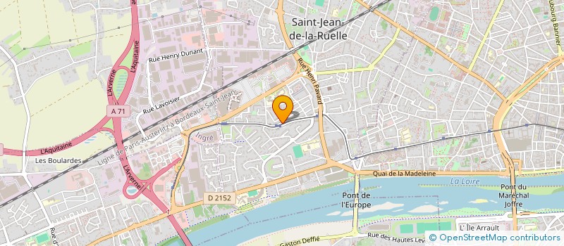 localisation de l'entreprise SCI CFS  SAINT-JEAN-DE-LA-RUELLE