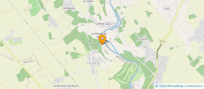 localisation de l'entreprise SCI CFTB  MESNILS-SUR-ITON