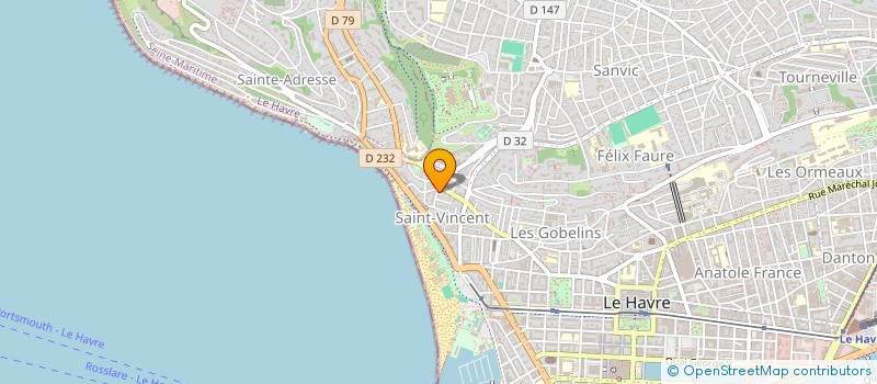 localisation de l'entreprise SCI CFXL à LE HAVRE