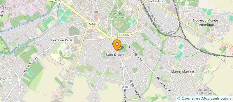 localisation de l'entreprise SCI CG à CAMBRAI