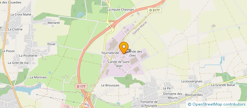 localisation de l'entreprise SCI CG IMMOBILIER à SAINTE-MARIE