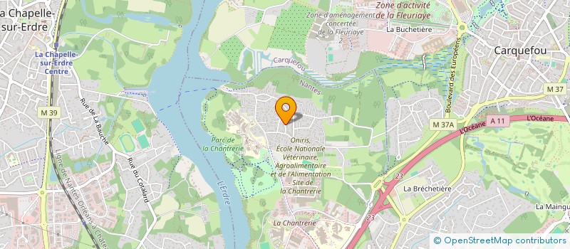 localisation de l'entreprise SCI CG LE P'TIT PORT à NANTES