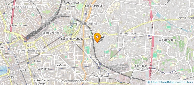 localisation de l'entreprise SCI CG1 à MARSEILLE