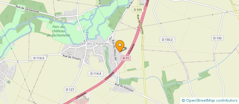 localisation de l'entreprise SCI CG2M à VER-LES-CHARTRES