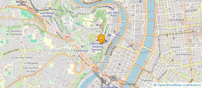 localisation de l'entreprise SCI CGAM 2  LYON