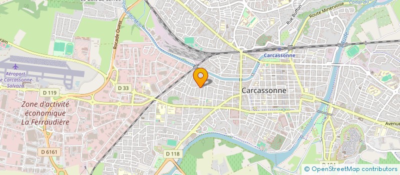 localisation de l'entreprise SCI CGB à CARCASSONNE